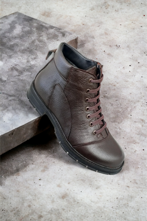 Gerçek Deri Yandan Fermuarlı Bot 1003 Copy